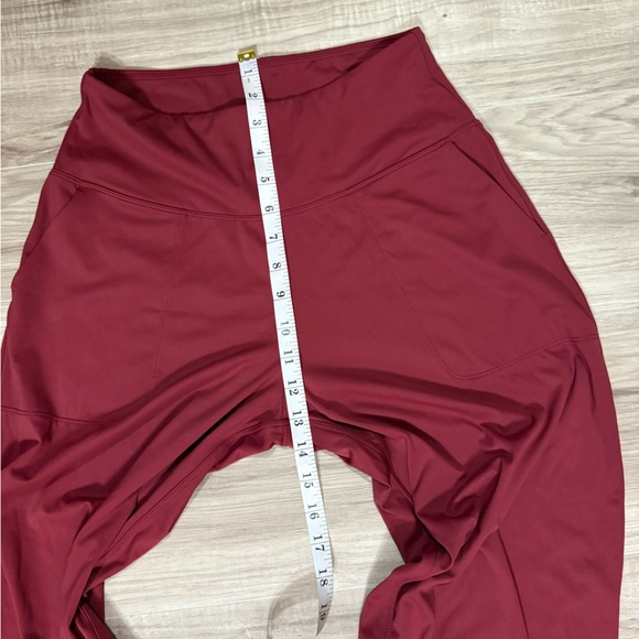 Women's burgundy jogger, size S, with pockets - Picture 2 of 4